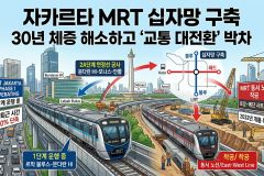 30년 묵은 정체 해소한 자카르타 MRT, 남북·동서 십자망 구축으로 ‘교통 대전환’ 박차 썸네일